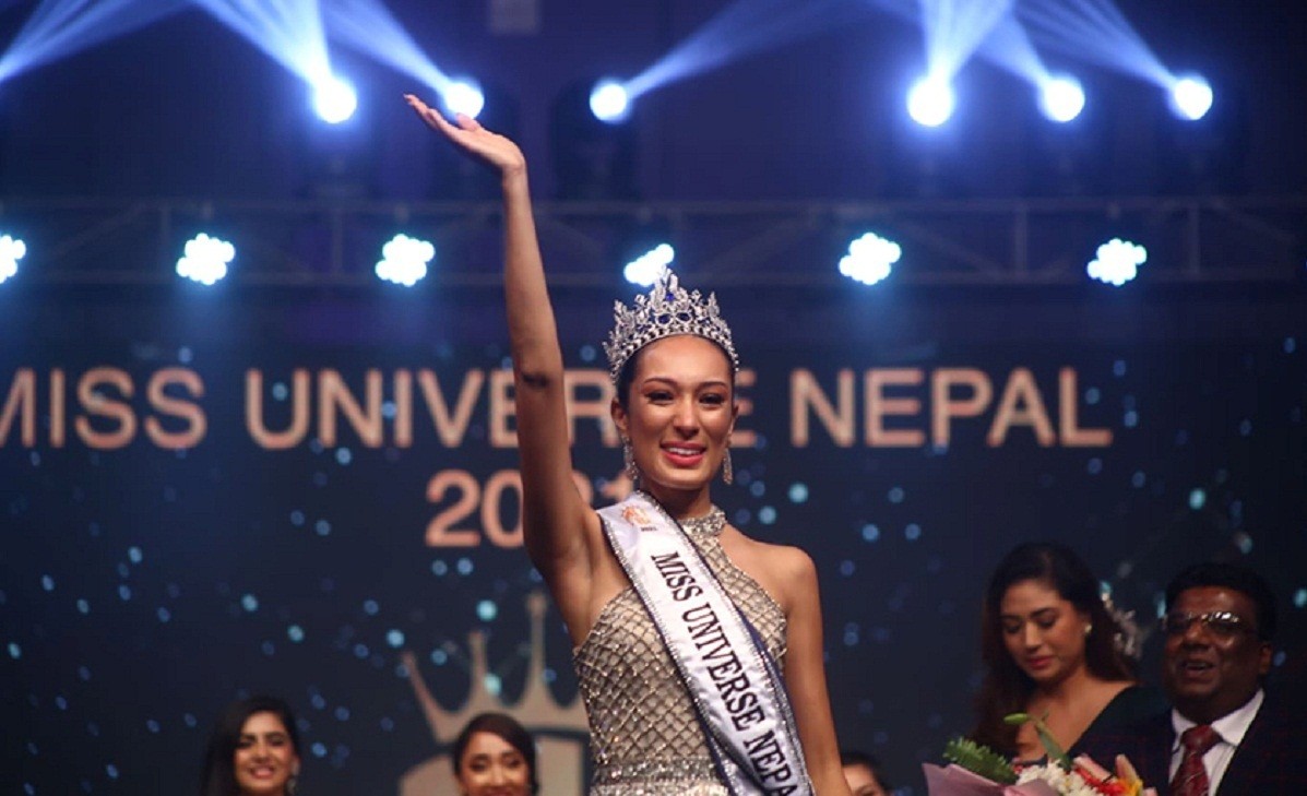 Sujita Basnet won the title of 'Miss Universe Nepal 2021'